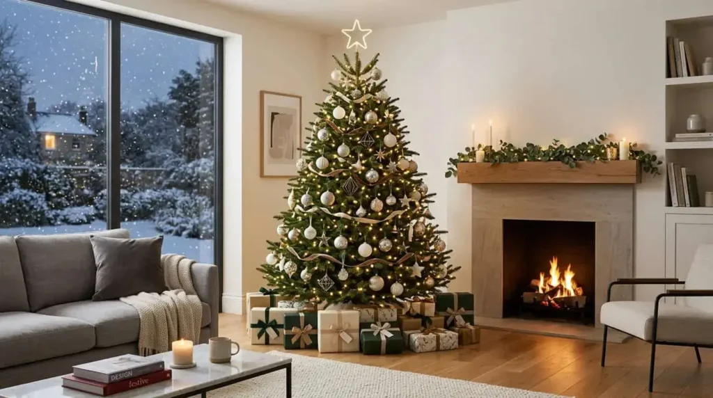 Christmas tree decor living room Winter Season