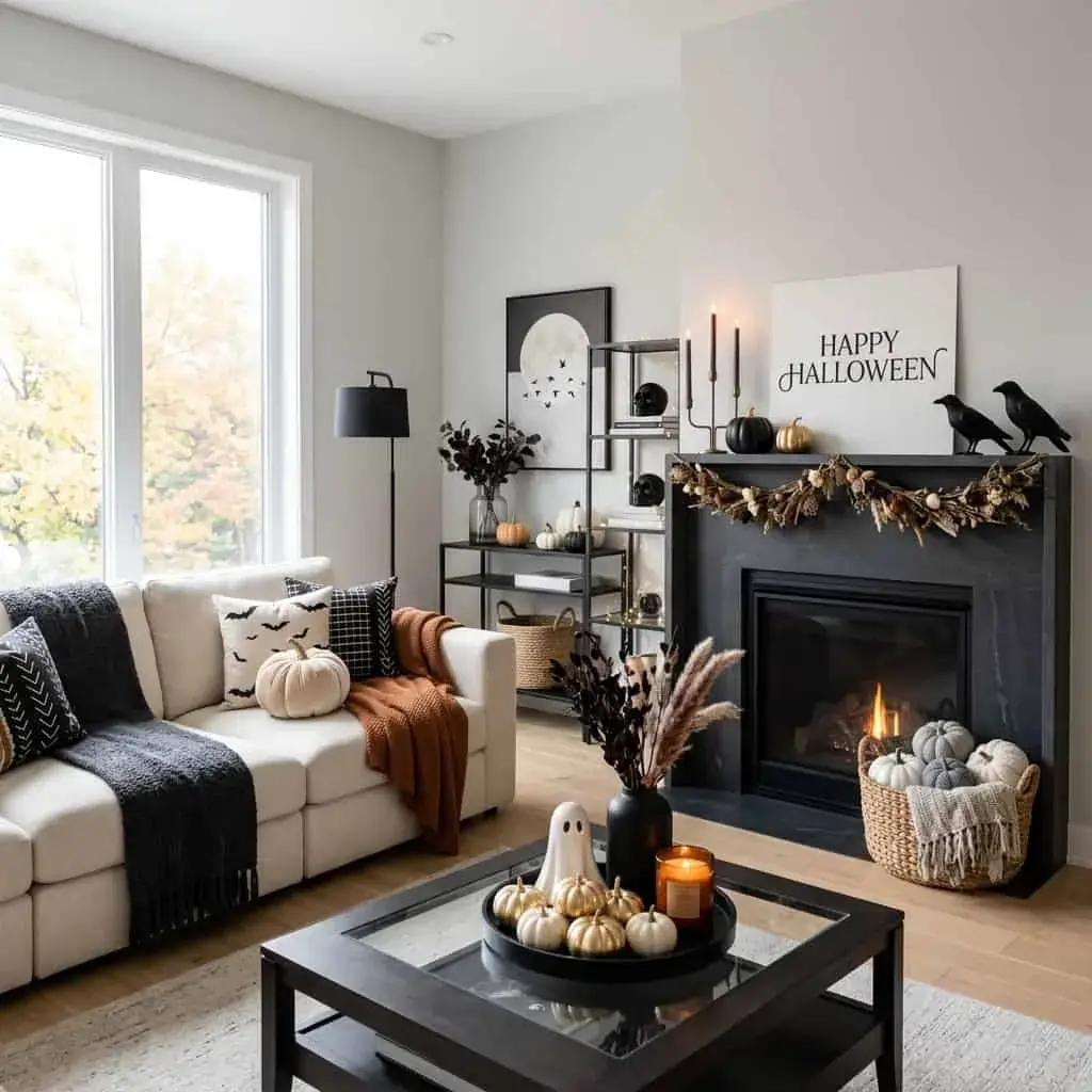 Halloween decor apartment seasonal decor category