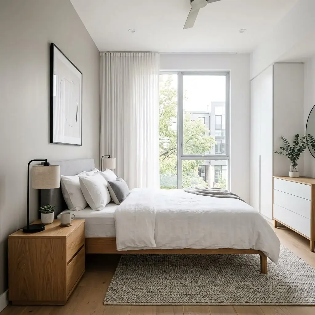 modern and clean Bedroom rooms category