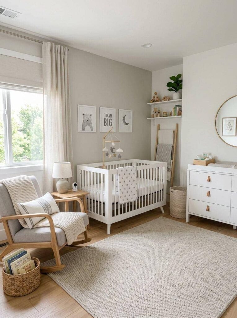A cute Nursery for baby