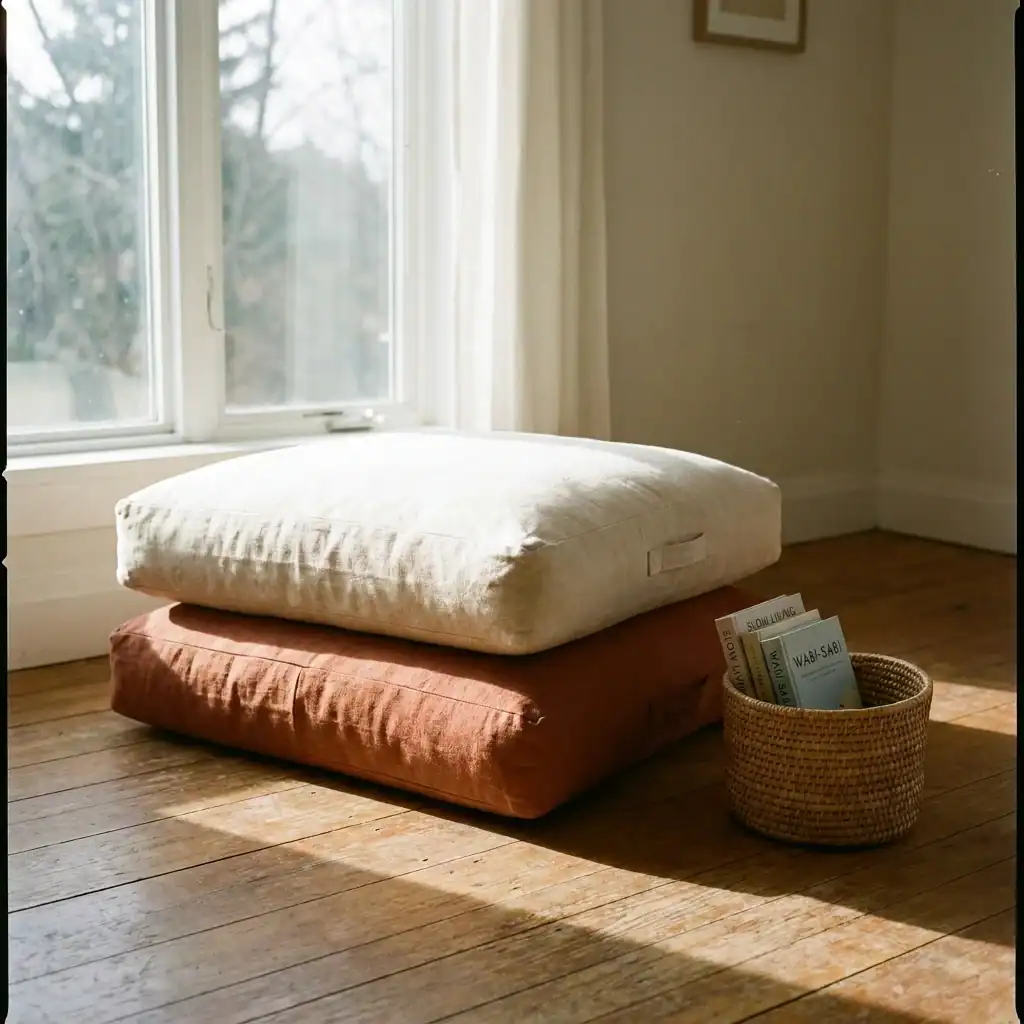 Floor cushion window reading nook for rentals and small rooms
Repurposed Dresser Window Seat